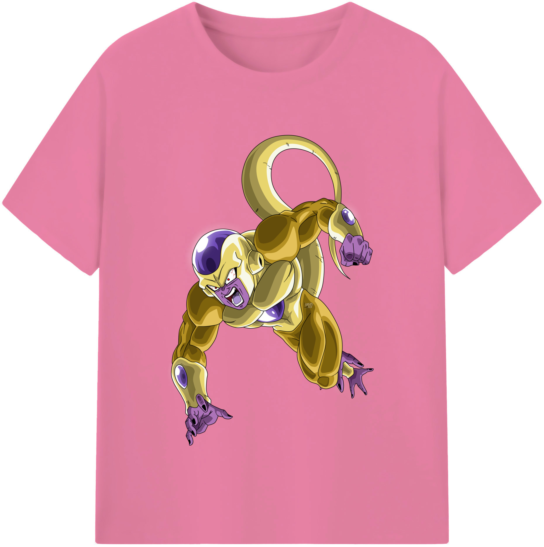 （画像用） ドラゴンボール フリーザ DRAGON BALL Frieza 綿100％半袖Tシャツ（フロントプリント）